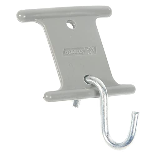 CAMCO 42693 Gray RV Party Light Holder - Easily Slides Into Awning Roller Bar C... product image