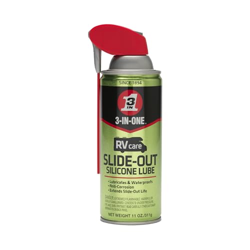 WD40 120084 3-IN-ONE RVcare Slide-Out Silicone Lube, Smart Straw, 11 OZ [1-Pack] product image