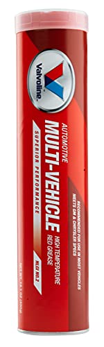 VALVOLINE VV615 Multi-Vehicle High Temperature Red Grease 14.1 OZ Cartridge product image