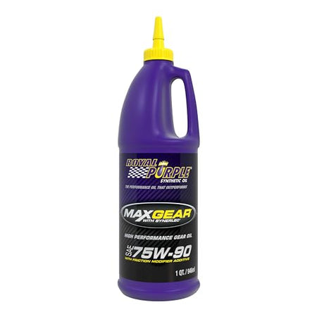 ROYAL PURPLE 01300 Max Gear 75W-90 High Performance Synthetic Automotive Gear Oil , 1 ... product image