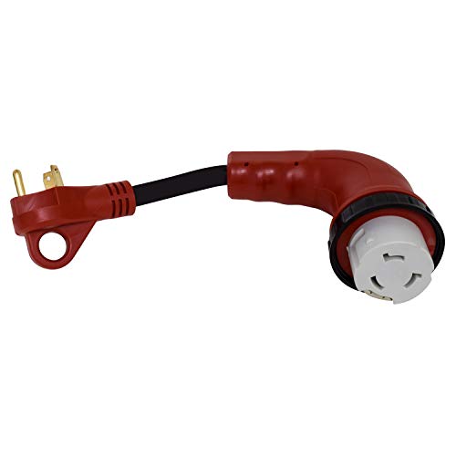 VALTERRA LLC A10-3050D90 Valterra  Mighty Cord 90° Detachable 12 Adapter Cord - 30AM to 50AF... product image