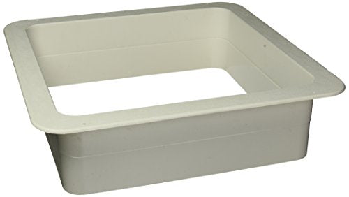 VENTLINE/DEX VA044528 Ventline VA0445-28 Birch White 4-1/8 Radius Garnish, Grey product image