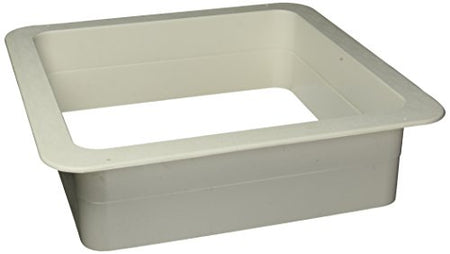 VENTLINE/DEX VA044528 Ventline VA0445-28 Birch White 4-1/8 Radius Garnish, Grey product image