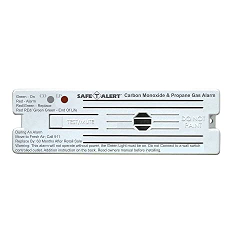 MTI INDUSTRY 35-742-WH Safe-T-Alert by MTI Industries 35-741-WT Dual LP/CO Alarm - 12V, 35... product image