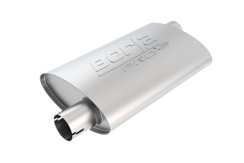 BORLA 400491 ProXS ProXS Muffler 3 Offset Inlet/ 3 Offset Outlet, 4 x 9.5 Oval, ... product image