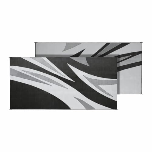 FAULKNER 46258 MAT SUMMER WAVES 8X16 BLACK product image