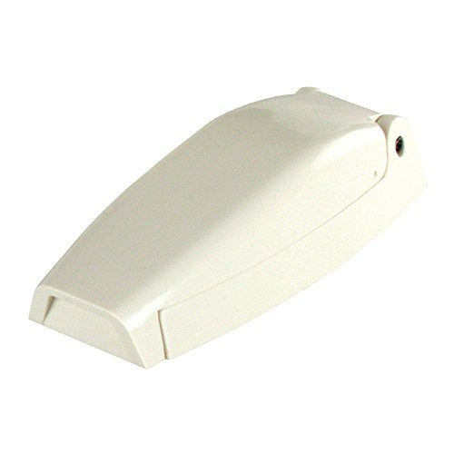 JR PRODUCTS 10254 Baggage Door Catch - Colonial White, Pack of 2 product image