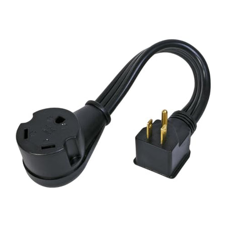 ARCON 14246 Generator Pigtail Power Cord 30-Amp Female to 15-Amp Male Flatwire,... product image