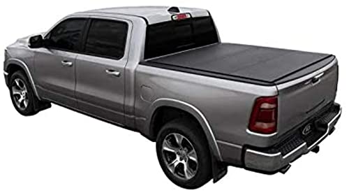 ACCESS B3040039 LOMAX  Hard Tri-Fold Cover; Black Urethane Finish; Single Rail; product image