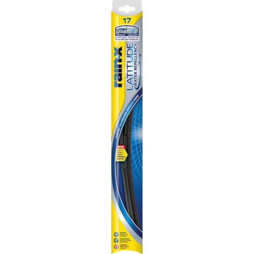 Rain-X Rain-X 5079283-2 Latitude 2-In-1 Water Repellent Wiper Blades, 17 Inch Windshield Wipers (Pack Of 1), - Outdoor Depot
