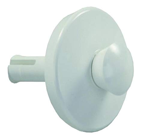 JR PRODUCTS 95105 Single Stem Pop-Up Stopper - White product image