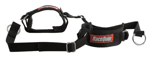 RACEQUIP 391002 RQP Arm Restraint Harness Individual Straps 2 in Wide Cuffs Black product image