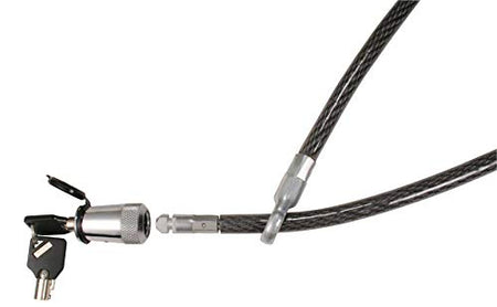 TRIMAX ST30 Spare Tire Cable Lock, 36 x 12mm, Black/Chrome product image