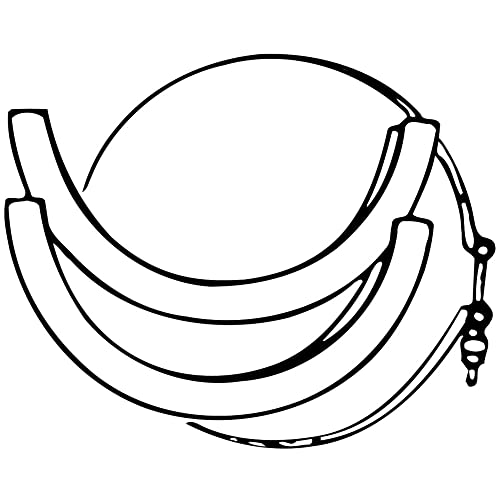 DOMETIC 385310048 Band and Clamp Kit for 140 Series Toilet - Bone product image