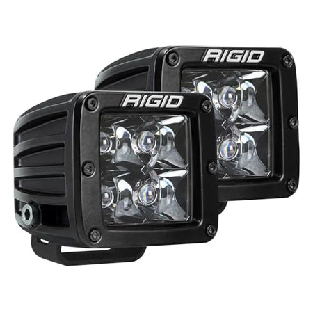 RIGID IND 202213BLK USTRIES D-Series PRO LED Light Pods Spot Midnight Edition, Pair product image