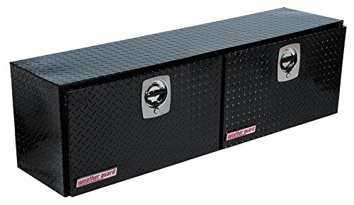 WEATHERGUARD 364-5-02 Weather Guard Model  Hi-Side Truck Box, Aluminum, Gloss Black, 7.9 ... product image
