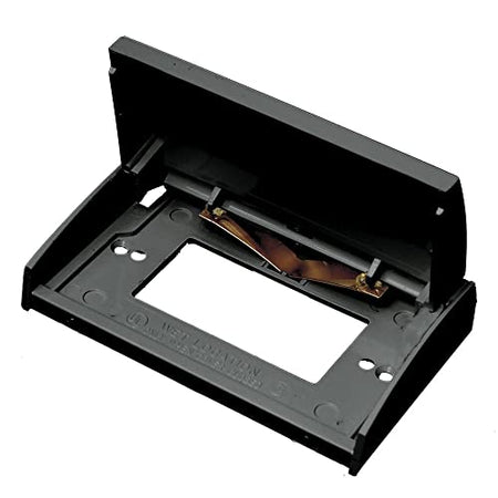 RV DESIGNER E466 BLACK WEATHERPROOF GFCI OUTLET COVE product image