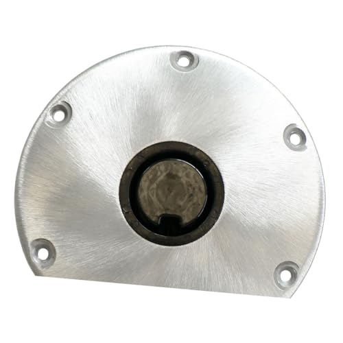 SPRINGFIELD 1300750L1 Marine 1300750-L1 Flat Sided Aluminum Base - Left, White product image