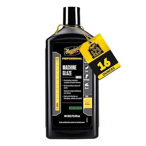 MEGUIARS WAX M0316 Meguiar's Mirror Glaze Professional Machine Glaze M03, High Gloss C... product image