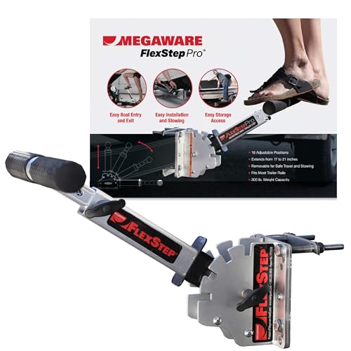 KEELGUARD 80011 MEGAWARE  FlexStep, Adjustable Boat Trailer Step product image
