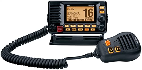 UNIDEN AMERI UM725GBK Uniden  Marine VHF Radio, All USA, Canada, and Intl. Marine Channel... product image