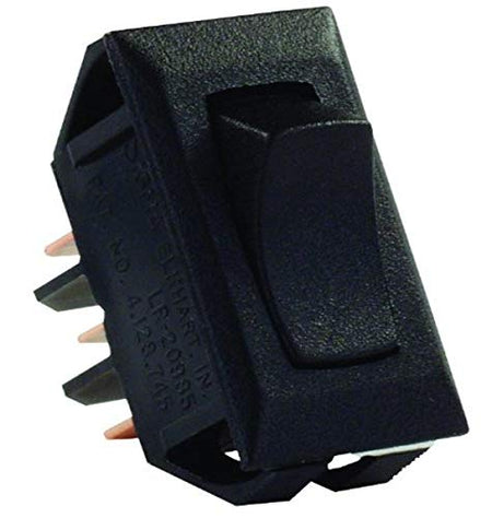 JR PRODUCTS 12665 Black SPDT On/Off/On Switch product image