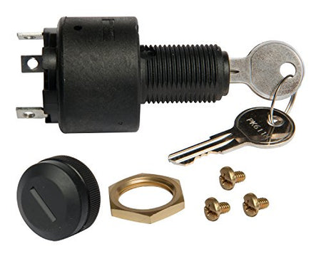 SIERRAMARINE MP41030 Sierra International  Ignition Switch - Off-Run-Start, white, medium product image