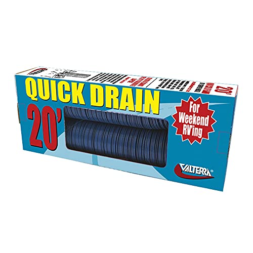 VALTERRA LLC D040046 Valterra D04-0046 Blue 20' Standard Quick Drain Hose product image