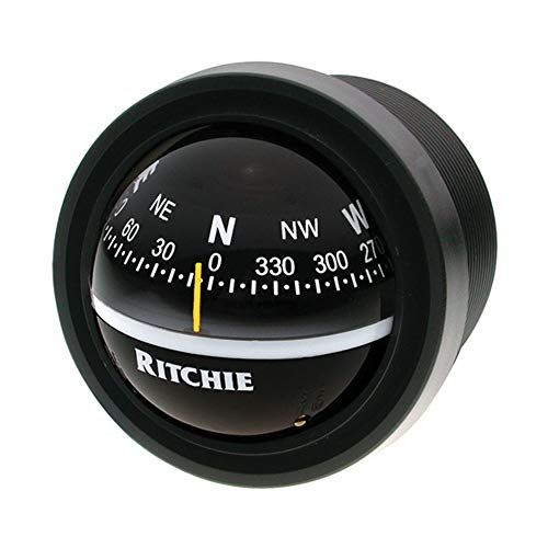 RITCHIE NAVI V-57.2 gation  Explorer Compass - Dash Mount, Black with Black Dial, one Size product image