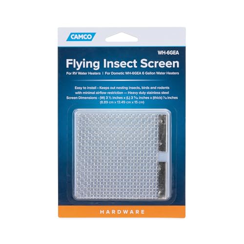 CAMCO 42169 RV Flying Insect Screen for Dometic 6-Gallon Water Heaters (WH-6GEA... product image