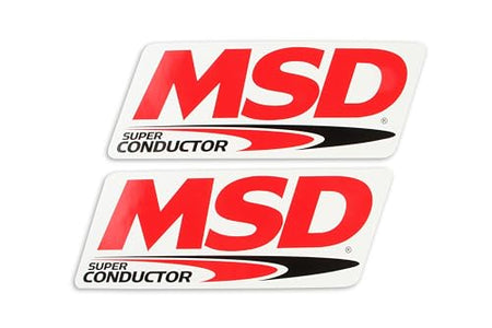 MSD MSD 32819 Super Conductor Spark Plug Wire Set, Red - Outdoor Depot