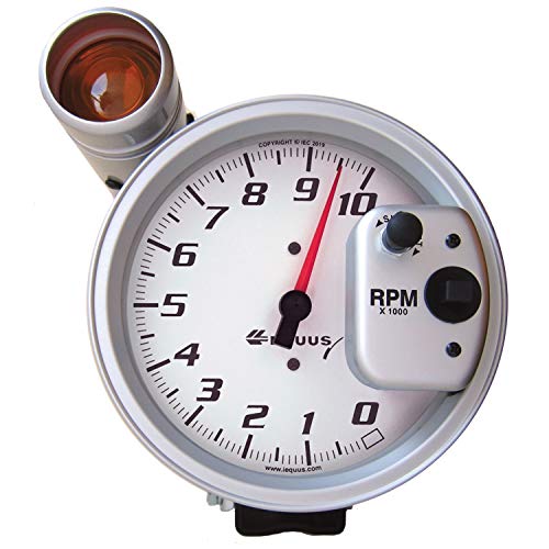 EQUUS E5080 5 Tachometer 10K RPM White Dial & Shift Light product image