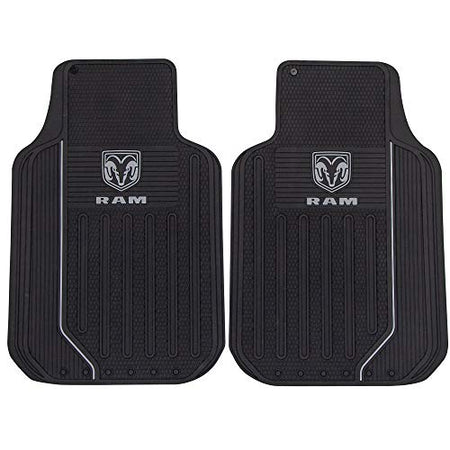 PLASTICOLOR 001599R25 RAM Elite Front Floor Mats - Gray Logo product image
