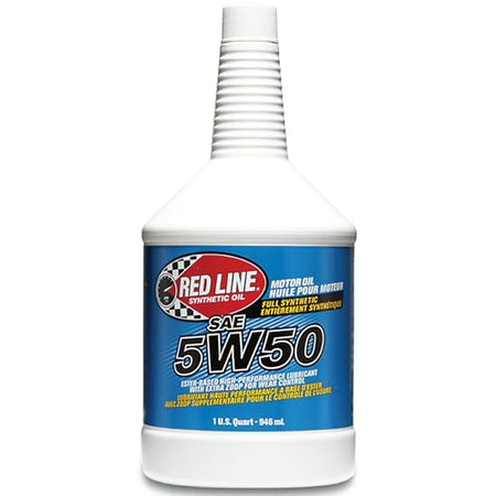 RED LINE 11604 SAE 5W50 Fully Synthetic Motor Oil - 1 Quart product image