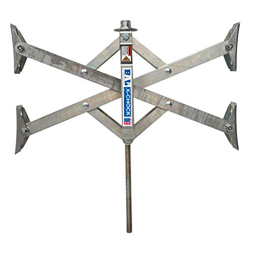 BAL NORCO 28014 BAL  X-Chock Tire Locking Chock - Extended (0149.1058), Silver product image