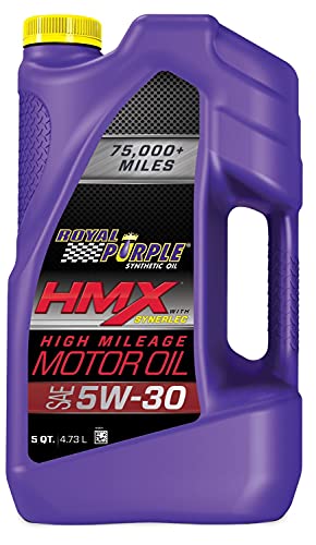 Royal Purple Royal Purple 11748 HMX SAE 5W-30 High-Mileage Synthetic Motor Oil - 5 Quart - Outdoor Depot