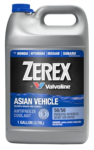 ZEREX 861398 Asian Vehicle Blue Silicate and Borate Free 50/50 Prediluted Ready-... product image