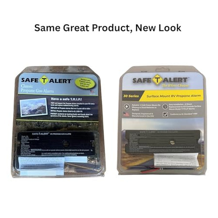 Safe T Alert Safe T Alert 30 Series Classic LP Gas Alarm - Propane Alarm - Surface Mount, Black - 30-441-P-BL - Outdoor Depot