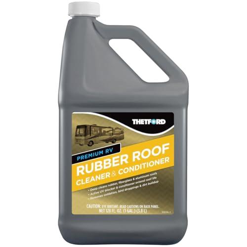 DAVE CARTER 32513 Premium RV Rubber Roof Cleaner & Conditioner - Non-Toxic - Non-Abra... product image