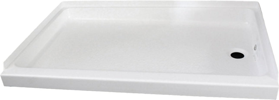 Specialty Recreation Specialty Recreation Shower Pan 24 X 40 White- Left Hand Drain - Outdoor Depot