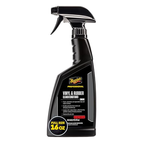 MEGUIARS WAX M4016 Meguiar's M40 Mirror Glaze Vinyl and Rubber Cleaner and Conditioner... product image