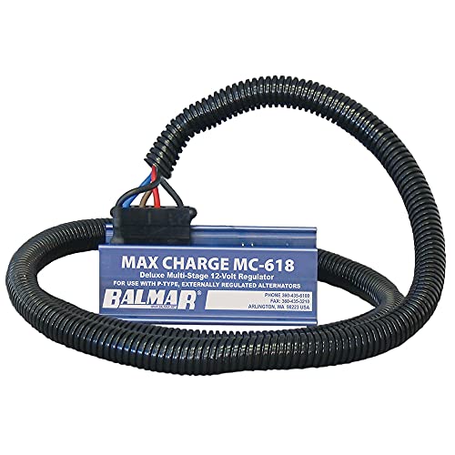 BALMAR BAL.MC-618-H Max Charge MC-618 Multi-Stage Regulator w/ 54 Harness - 12V product image