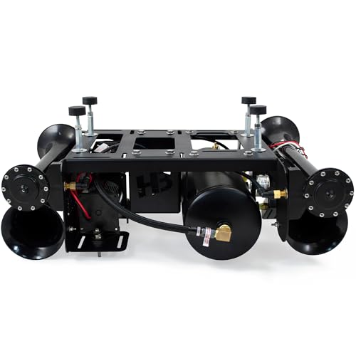HORNBLASTER HK-STEALTH s Stealth Spare Tire Delete 2-Gallon 150 PSI Train Horn Kit - For P... product image