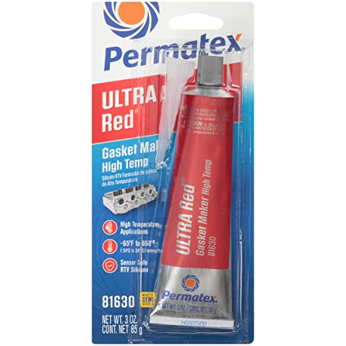 PERMTX-LOCKT 81630 Permatex  Ultra Red High Temperature Gasket Maker, 3 oz product image
