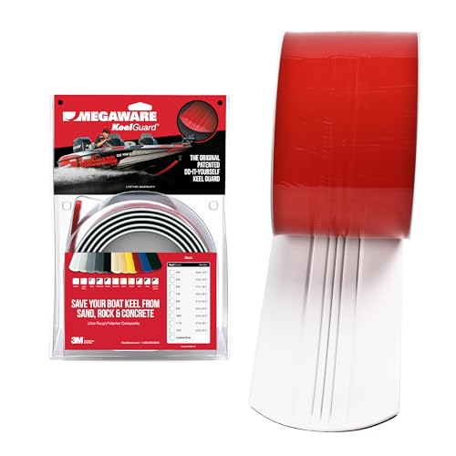 KEELGUARD 20104 MEGAWARE  USA-Made, Original DIY Keel Protector, 4ft White product image