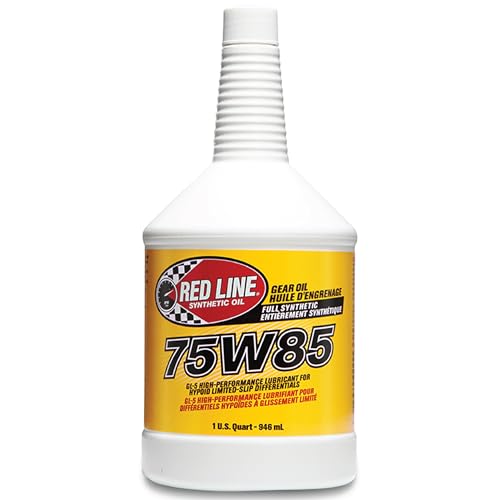 RED LINE 50104 75W85 GL-5 Full Synthetic Gear Oil for Hypoid Limited Slip Differen... product image