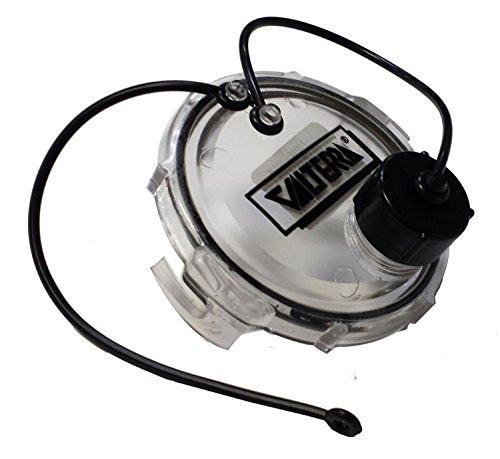 VALTERRA LLC T1020-1CLRVP Valterra  Waste Valve Cap - 3 with Capped 3/4 GHT, Clear, Carded product image