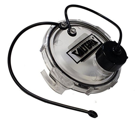 VALTERRA LLC T1020-1CLRVP Valterra  Waste Valve Cap - 3 with Capped 3/4 GHT, Clear, Carded product image