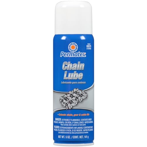PERMTX-LOCKT 80075 Permatex  Chain Lube, 5 oz. aerosol can, Aerosol Can product image