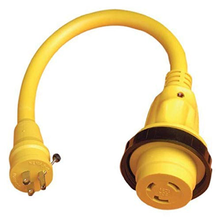 MARINCO 104SPPRV ParkPower by   Pigtail Adapter, 30A / 125V Locking Connector & 15A ... product image